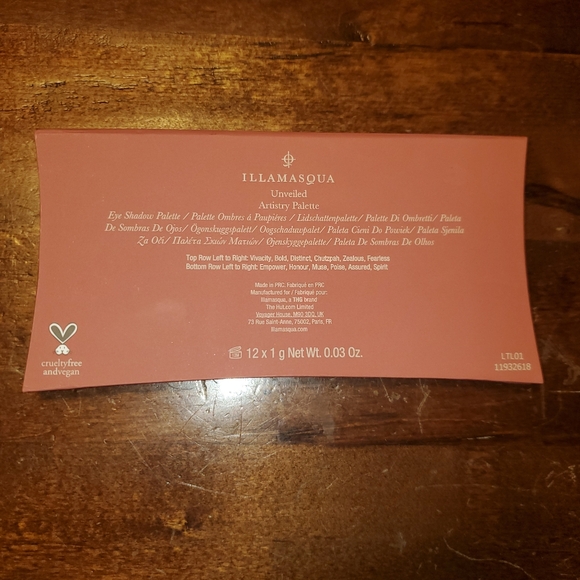 Illamasqua 12 color eye shadow set. NEW - Picture 6 of 7